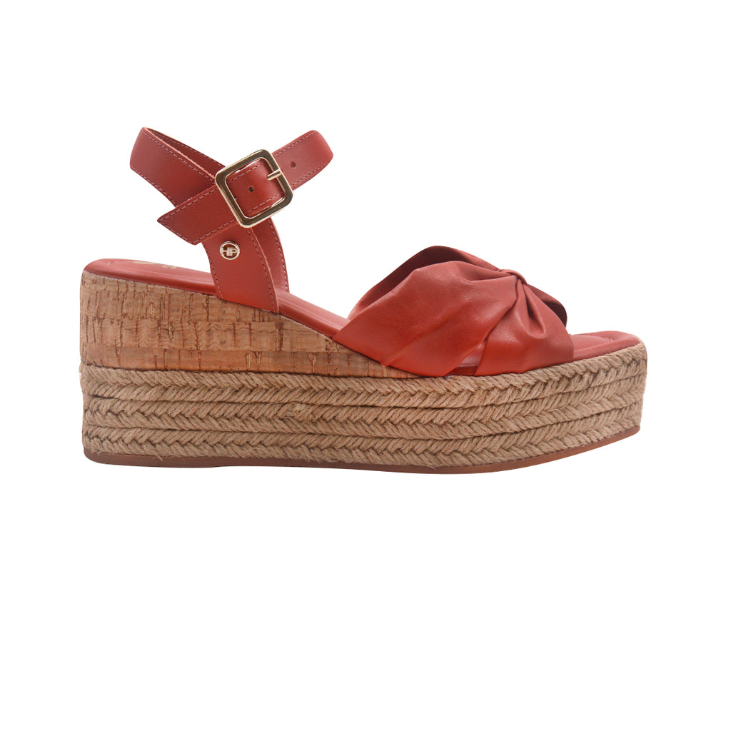 Sandalias Giovanna naranja para Mujer