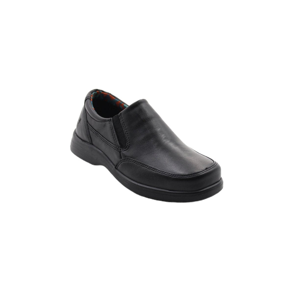 Zapatos escolares Luka slip-on negro para Niños