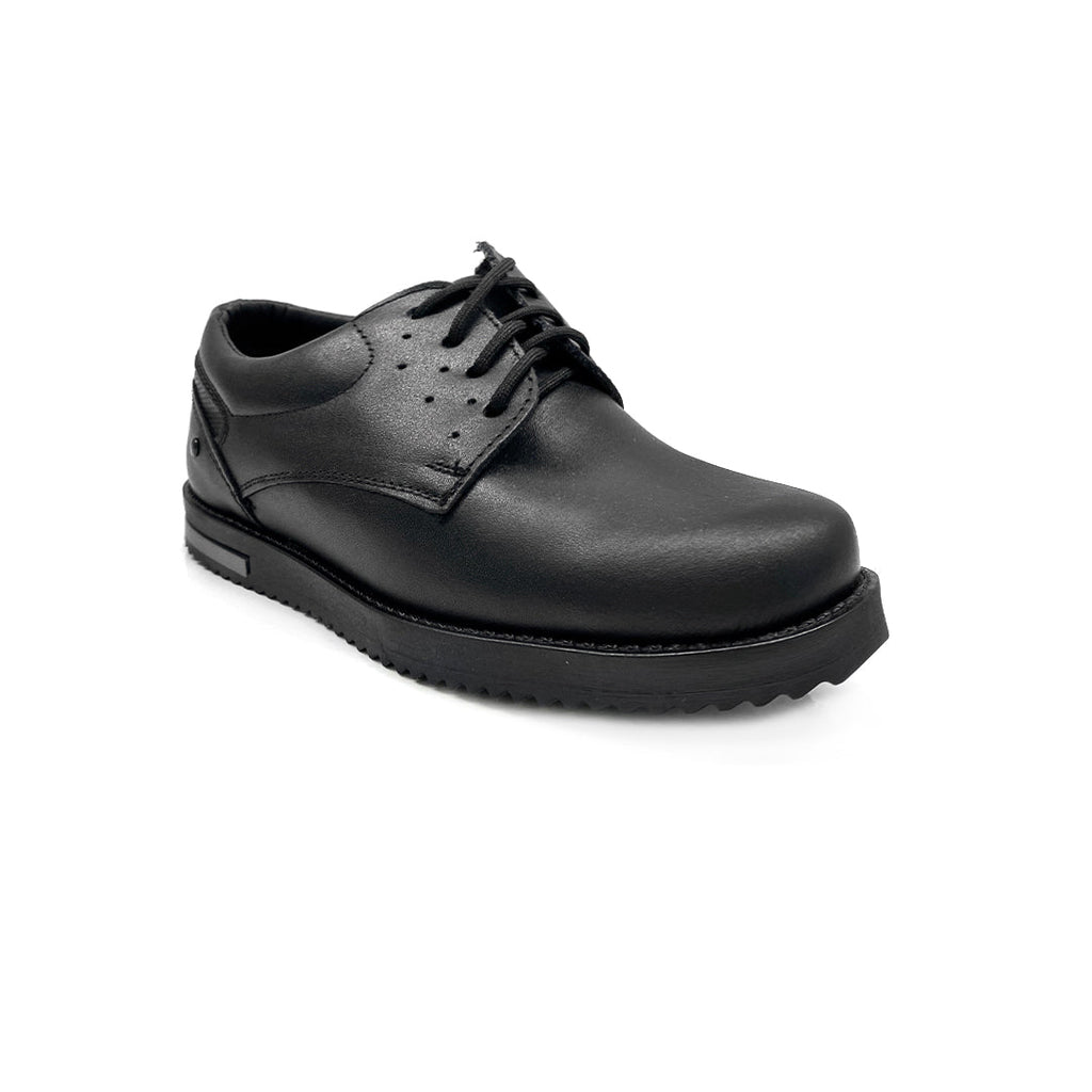 Zapatos Escolares Canguru oxford negro para Niños